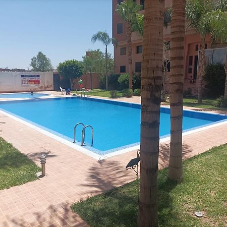 Appartement Haut Standing Vu Piscine Marrakesh Exterior foto